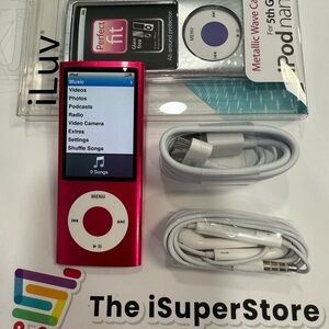Apple iPod Nano 16GB Pink - New Battery - Like New + 1 YR Warranty